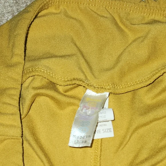 Mustard leggings - Picture 4 of 4